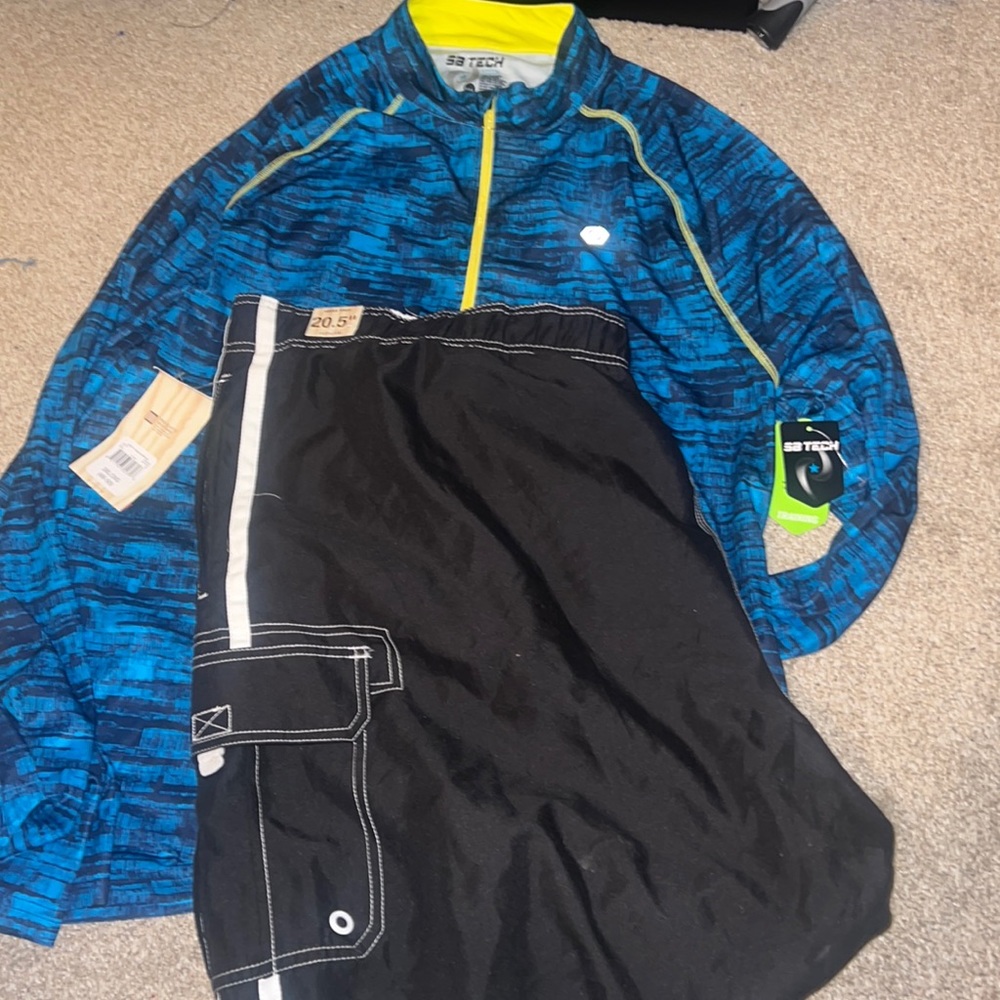 Men swim set